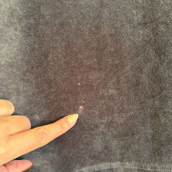 Adidas Women's Size Medium Sweater Velour Mock Neck Cropped Black Loungewear - Picture 8 of 10